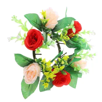 Rose Míč Cutainsforbedroom Svatební Květinový Věnec Vrchol Dekor Květinové Kytice Koule Plastové Falešné Dekorace