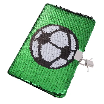 Notebook Věstníku Zámek Deník Flitr Dívky, Chlapci, Děti Fotbalové Dárky Časopisech Poznámkový Blok Soccer Klíč Plánovač Dívka Notebooky Denní