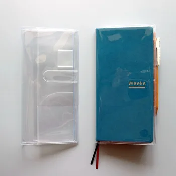 Transparentní PVC Ochranný Kryt Pro Hobo Týdnů Plánovač Programu Organizátor Deník Přenosný Notebook 2022 Nové