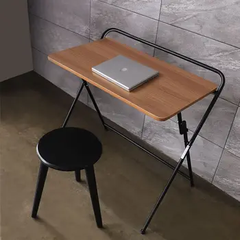 Skládací stůl, psací stůl, home office, psací stůl, noční stolek, jednoduchý skládací stůl, student, studium stůl, počítačový stůl