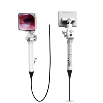 přenosný flexibilní video endoskop flexibilní intubace, orl endoskop s hd kamerou laryngoskop
