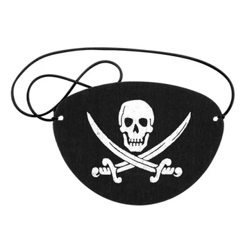Halloween Čelenka, Pirátský Klobouk Černobílá Roleplay Pásku, Děti, Kostým Příslušenství Pokles lodní dopravy