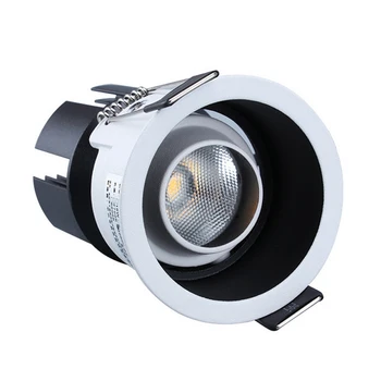 Super Světlé Zapuštěné LED Downlight COB 7W 10W LED Bodové světlo LED dekorace Stropní Svítidlo AC 110V 220V