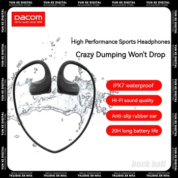 DACOM G93 Bezdrátová Sluchátka Dotykový Panel Redukce Šumu Bluetooth Vodotěsné Sluchátka hi-fi Sportovec Sluchátka Dlouhá výdrž Baterie