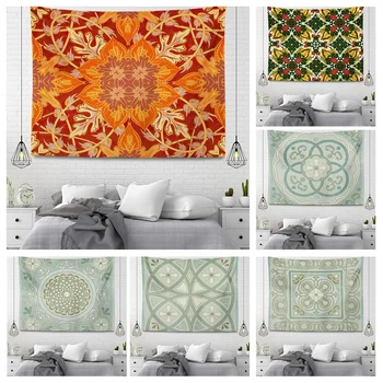 Nástěnné tapiserie estetické Domů room decor boho doplňky visí velké látkové podzim jednoduchá Ložnice koberec nordic boho rostlin