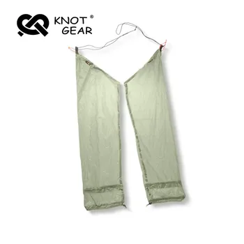 Uzel Venkovní Ultralight Kalhoty Rain 20D Nylon Double-oboustranné Silikonové Tkaniny, Horolezectví, Turistika, Kempování Vodotěsné Nepromokavé