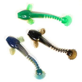 1ks 6,5 cm,9cm Rybářské Návnady Plovoucí Vody Bionic Falešné Návnady Salamander ve tvaru Luya Návnada Podezřelý Zápach Simulace Dítě Ryby Lákat