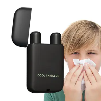 Olej Inhalátor Dual-Použít Nosní Inhalátor Pro Přetížení A Sinus Úlevu Dýchat, Držet Aromaterapie Inhalátor 3.6 ml Pro Chladné Dutiny Nosní