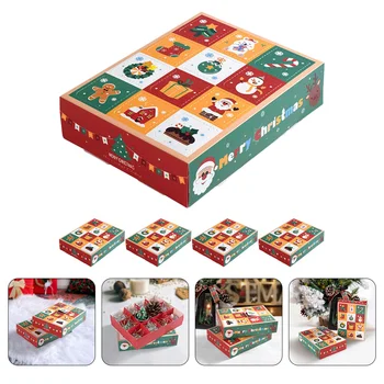 Vánoční Dárkové Balení Dárkové Papírové Krabice Cukroví Sušenky Léčbě Balení Krabice, Vánoční Party, Vánoční Dekorace, Nový Rok