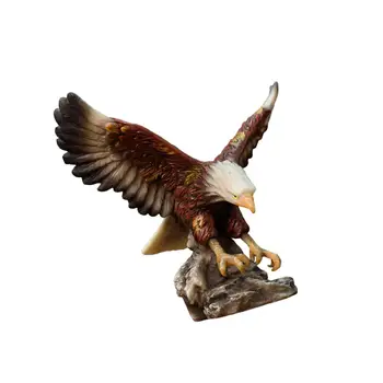 Moderní Eagle Figurky Sběratelskou Sochu pro Kancelářské Dekorace Dárek 31cmx16.5cmx25.5cm