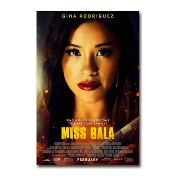 D0109 Miss Bala Film Hedvábné Tkaniny Plakát Art Dekor Vnitřní Malba Dárek