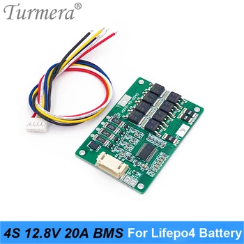 Lifepo4 Baterie 4S 20A 12.8 V, 14,4 V 32650 32700 Vyvážené BMS pro Elektrické Lodi Nepřetržité Napájení 12V Auto Baterie Turmer