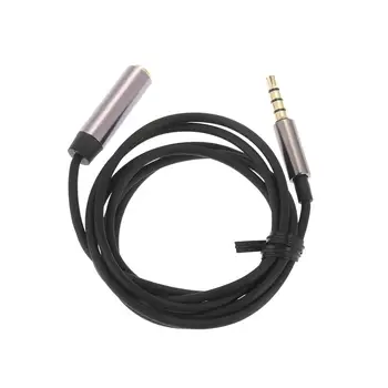 Vysoce Kvalitní Stereo Audio Jack 3,5 mm Prodlužovací Kabel Samec Samice Sluchátka Aux Kabel, 4-Pólový Příslušenství Video Kabely