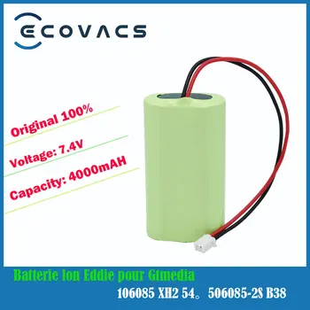ECOVACS 7.4 V 4000Mah 106085 Xh2.54 506085-2S Li-ion Batterij Voor Gtmedia Freesat V8 Satellieink