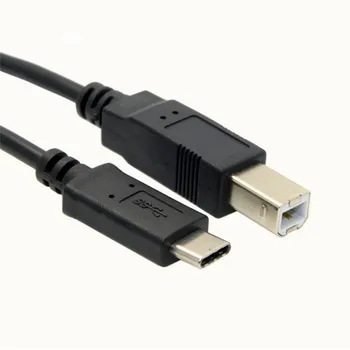 USB C na USB B 2.0 Kabel Tiskárny Tiskárna Skener pro Epson HP Canon Brother MacBook Pro Samsung MIDI Controlle Kabel 1M