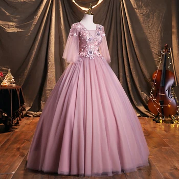 luxusní bean růžové lemování rokoko středověké šaty princezna Renesanční Šaty královna Viktoriánské/Marie/ Belle Míč/míč šaty