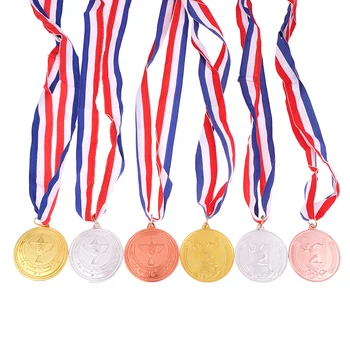 Hliník Zlato Stříbro Bronz Award Medaili Odměnu, Soutěže, Ceny, Ocenění, Medaile Pro Suvenýr Venkovní Sportovní Dětské Hračky