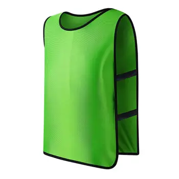 Polyester Fotbal Vesta Pohodlné Sportovní Oblečení Bez Rukávů Jersey Bib Prodyšný Basketbal Vesta Fitness
