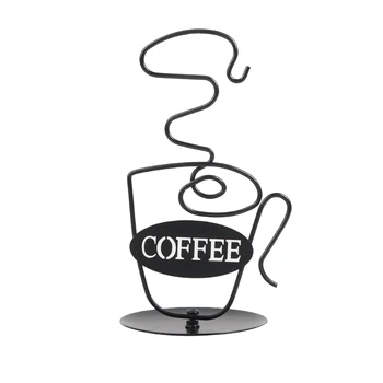 Šálek Kávy Zobrazení Domů Milktea Dům Stůl Dekor Coffee Shop Displeje Dekor