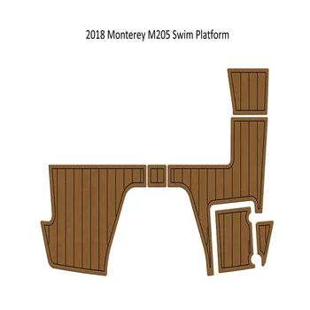2018 Monterey M205 Plavat platforma formátu Krok Pad Loď EVA Pěny, Umělé Teak Paluba Podlahy Mat EVA Loď Podlahové Rohože EVA Pěny Mořských Palubky