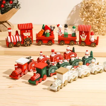 Vánoční Vlak Veselé Vánoční Ozdoby Pro Domácí 2023 Vánoce Ornament, Vánoční Navidad Noel Dárky Šťastný Nový Rok 2024