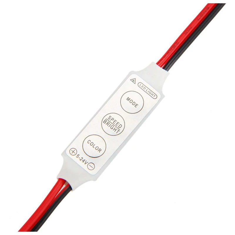 10 X 12V Kabelový Řídicí Modul S Strobe Flash Pro Auto Nebo Domácnost LED pásky/Žárovky - 4
