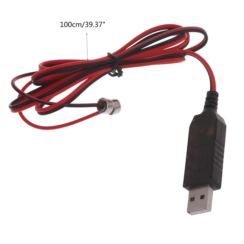 3.7 V Dobíjecí Lithium Baterie USB 4.2 V Magnetické Nabíjení, Kabel+ Type-C Adaptér - 5
