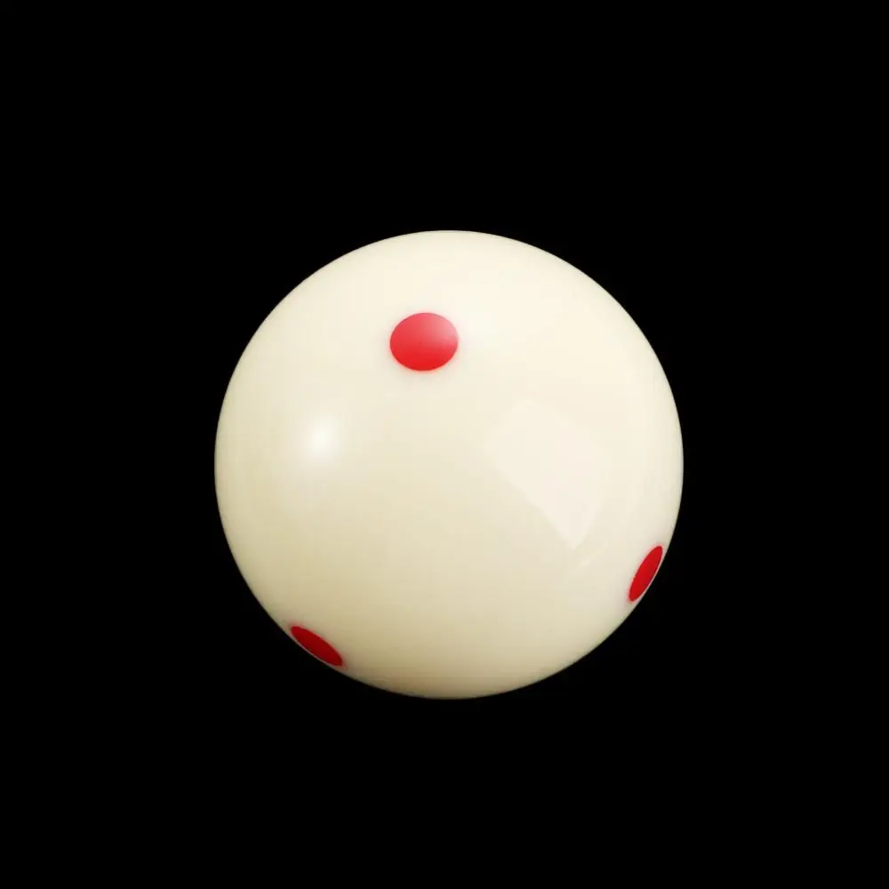 6 Red Dot Spot Measle Bazén, Kulečník Praxe Školení Cue Ball 57.2 mm 2 1/4 - 4