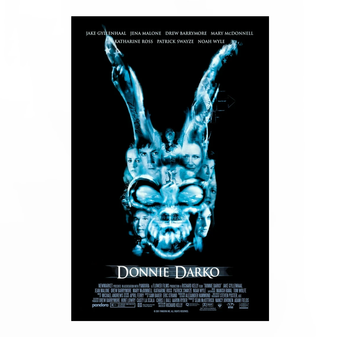 Donnie Darko Film Plakát Tisk Na Plátno Domova Nástěnné Malby, Dekorace (Bez Rámečku) - 3