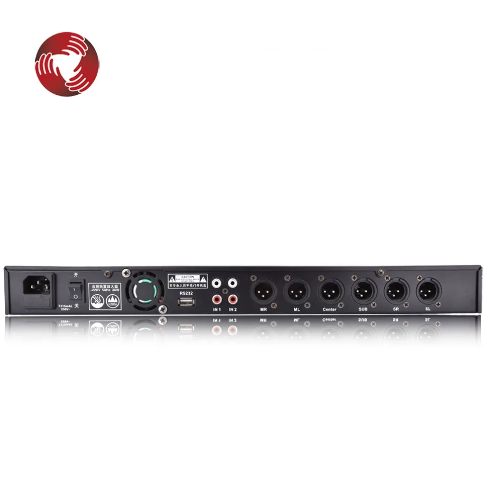 Hot prodej Profesionální Audio X8 Karaoke Zvukový Procesor - 3