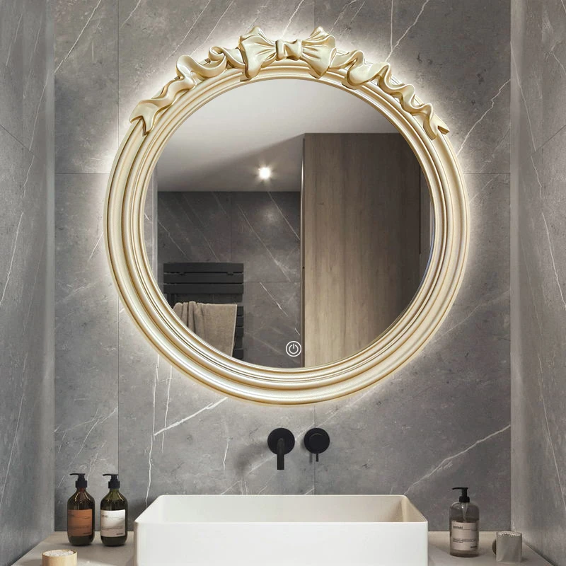 Nekonečné Dekorativní Zrcadla Kola Řemeslné Organické Sprcha Zrcadlo, Make-up, Toaleta Specchi Decorativi Ložnice Dekorace CY50DM - 2