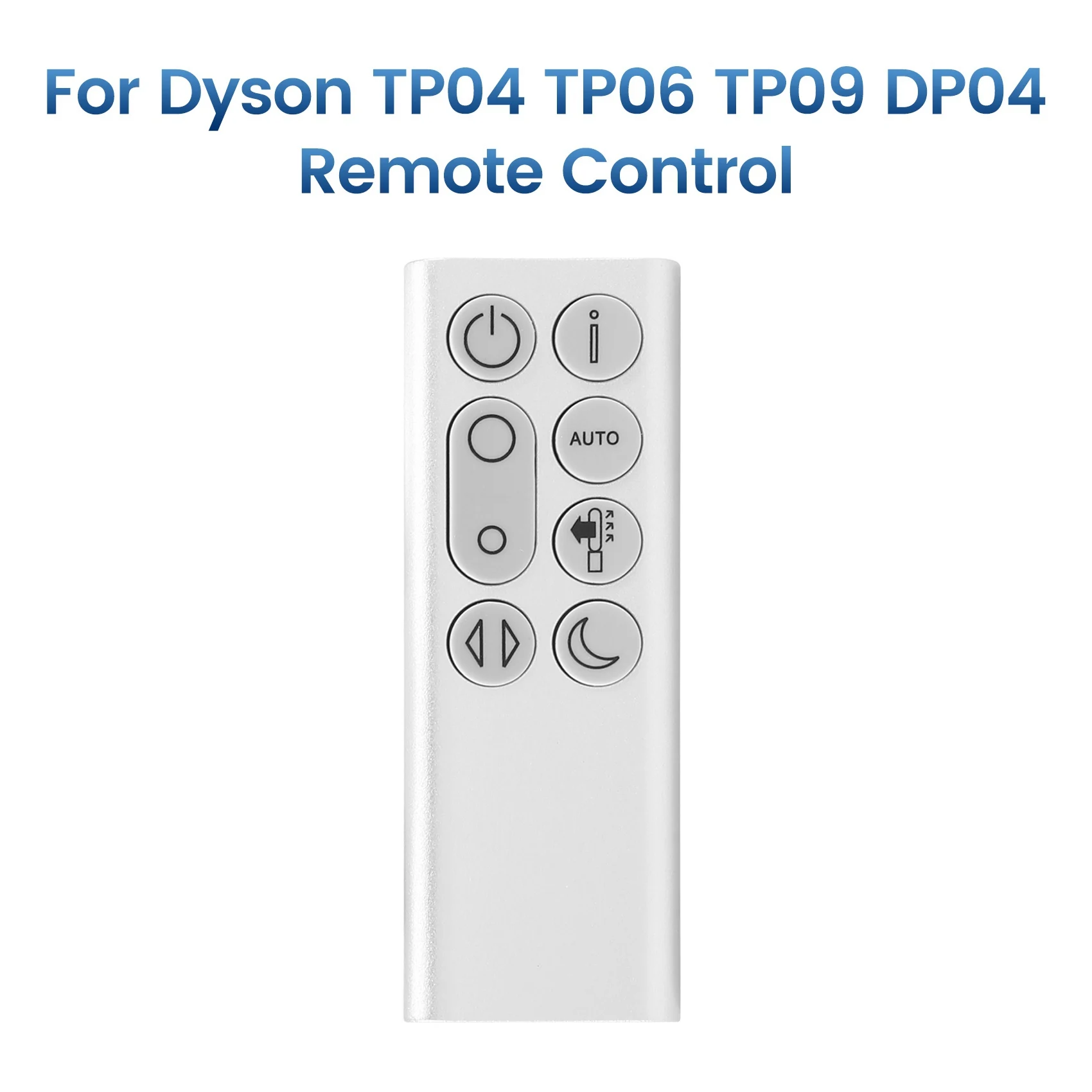 Náhradní Dálkové Ovládání pro Dyson Čistý Chladný TP04 TP06 TP09 DP04 Čištění Ventilátoru Dálkové Ovládání(Stříbrné) - 4