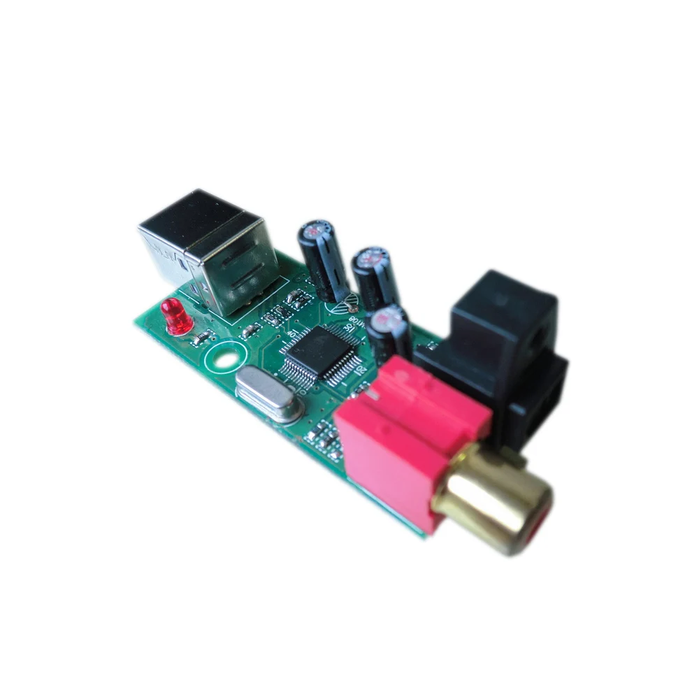 USB zvuková karta USB / koaxiální /digitální vlákno / SPDIF / DTS/ AC3 konverze palubě podpora WAV APE FLAC MP3 audio PRO systém Windows 7, - 2