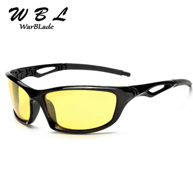 WarBLade Nový Muže Značky Design Polarizované sluneční Brýle Sluneční brýle pro Noční Vidění hranaté Brýle Pro Muže, UV400 Řidičské Brýle - 5